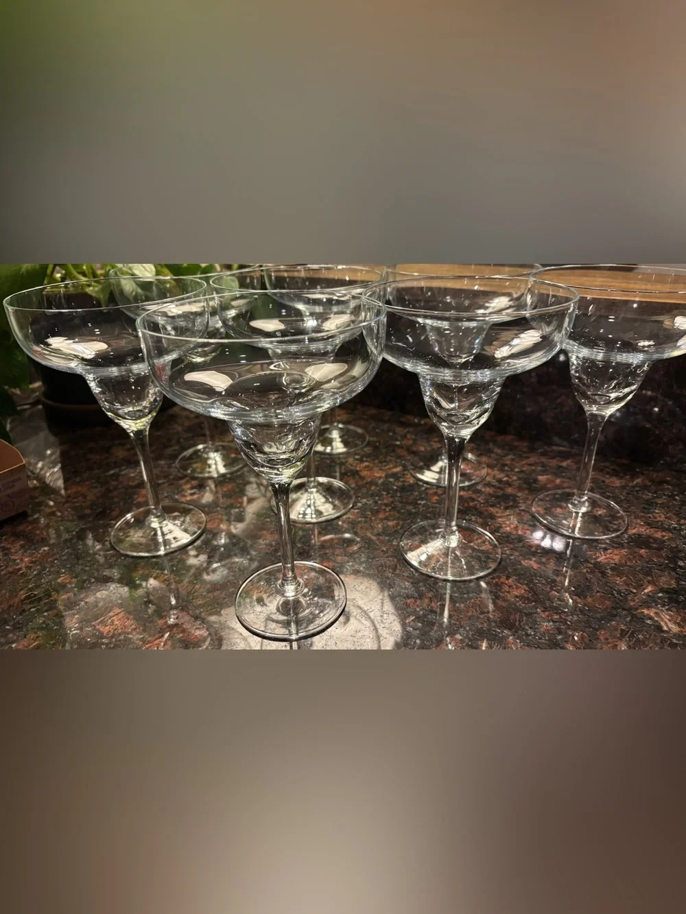 Set of 8 Classic Margarita Cocktail Glasses - Crate & Barrel NWOT